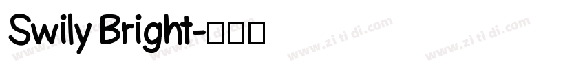Swily Bright字体转换